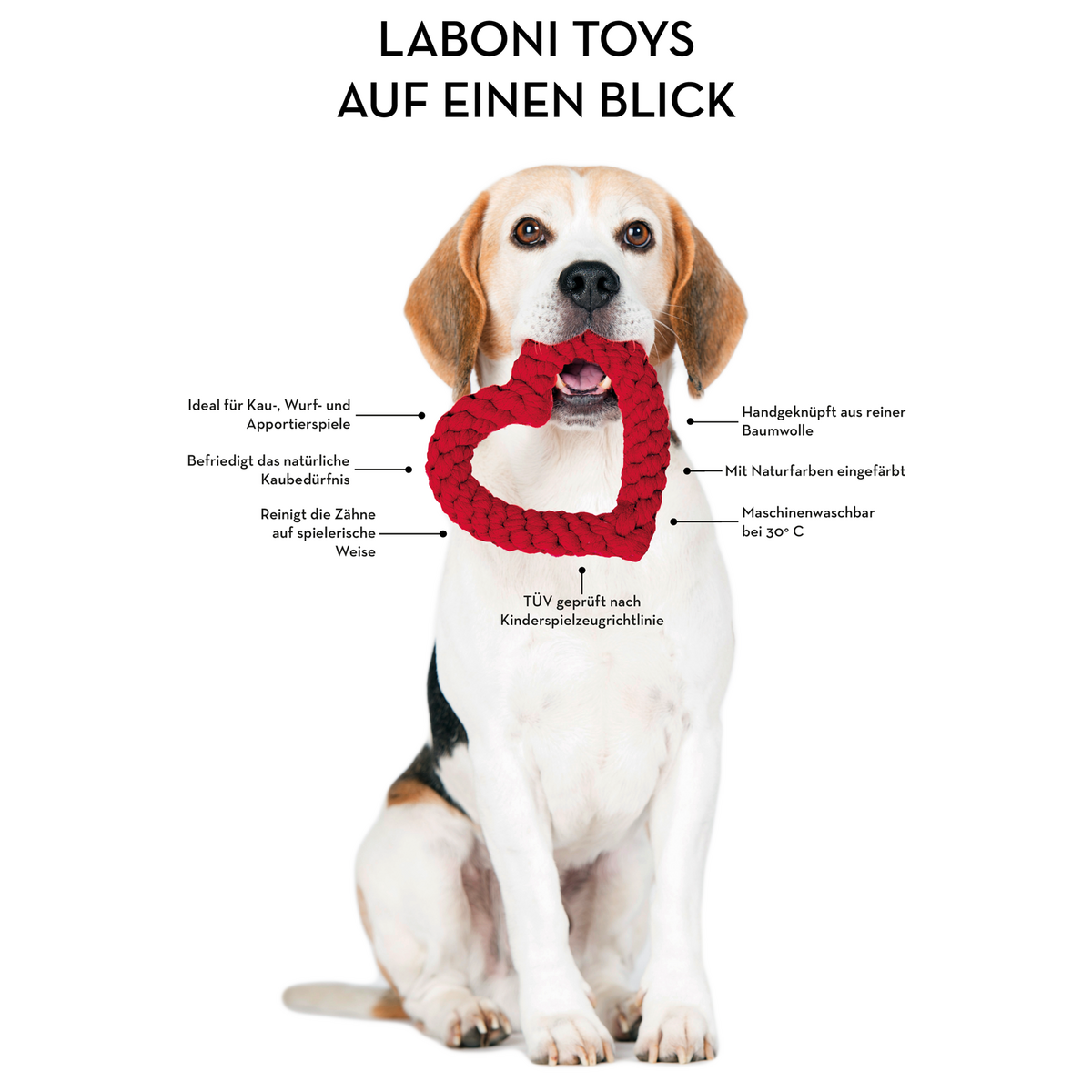 LABONI Farm - Spielzeug-Set für Hunde