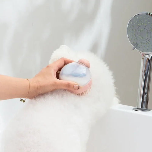 2 - in - 1 Shampoo - Bürste - Tiny Paws Boutique