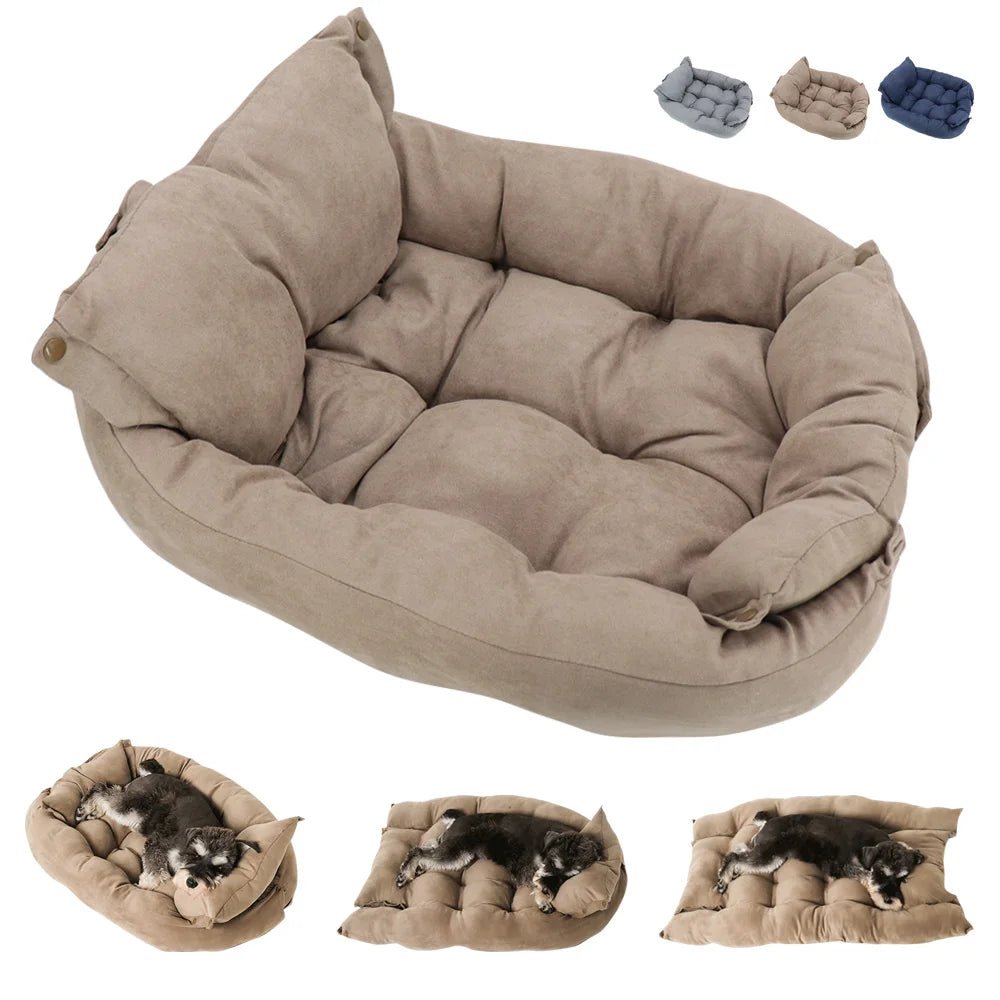 3 - in - 1 Hundebett – Kuscheln, Schlafen & Entspannen - Tiny Paws Boutique