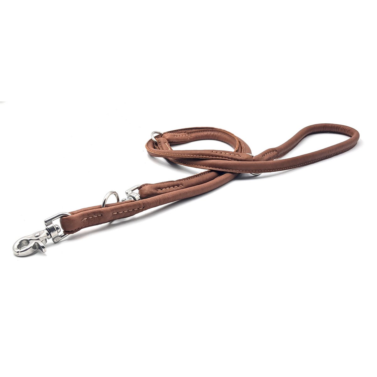AMICI Cognac - Elegante Rundleine für modebewusste Hundefreunde - Tiny Paws Boutique