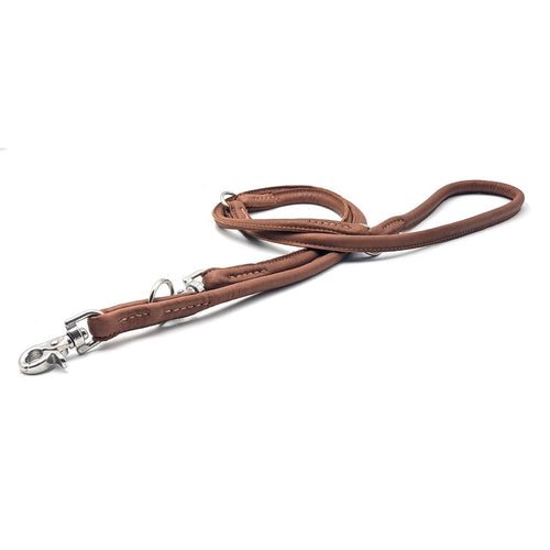 AMICI Cognac - Elegante Rundleine für modebewusste Hundefreunde - Tiny Paws Boutique