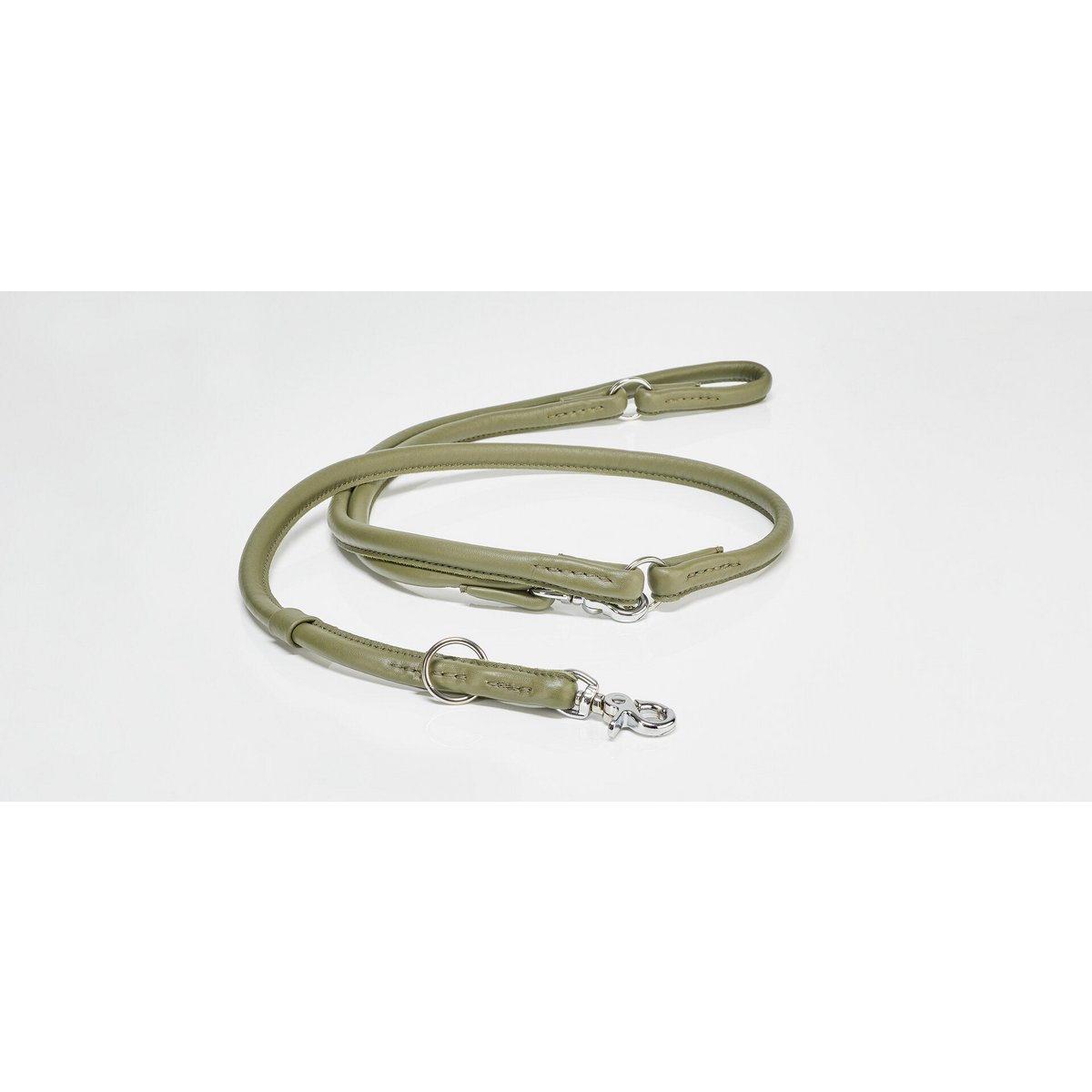 AMICI Dark Green - Elegante Rundleine für modebewusste Hundefreunde - Tiny Paws Boutique