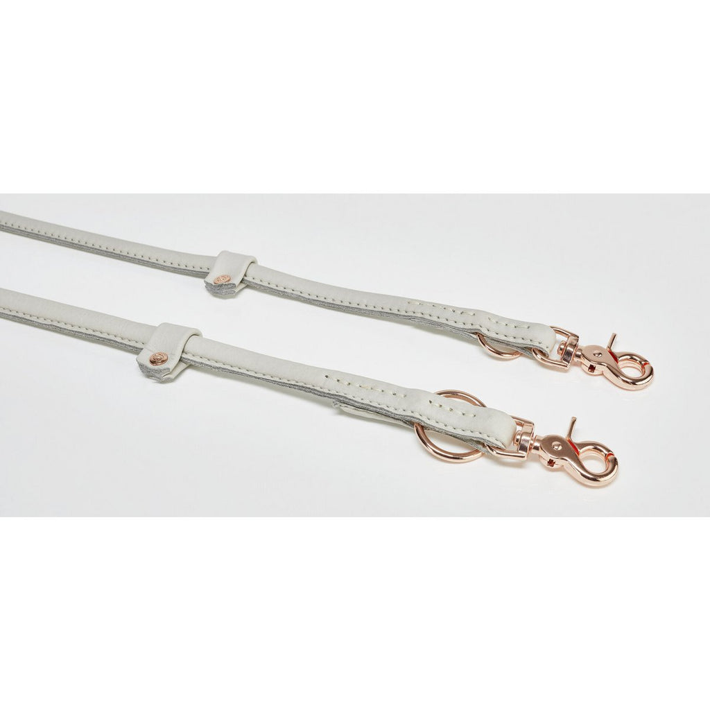 AMICI Light Grey - Elegante Rundleine für modebewusste Hundefreunde - Tiny Paws Boutique