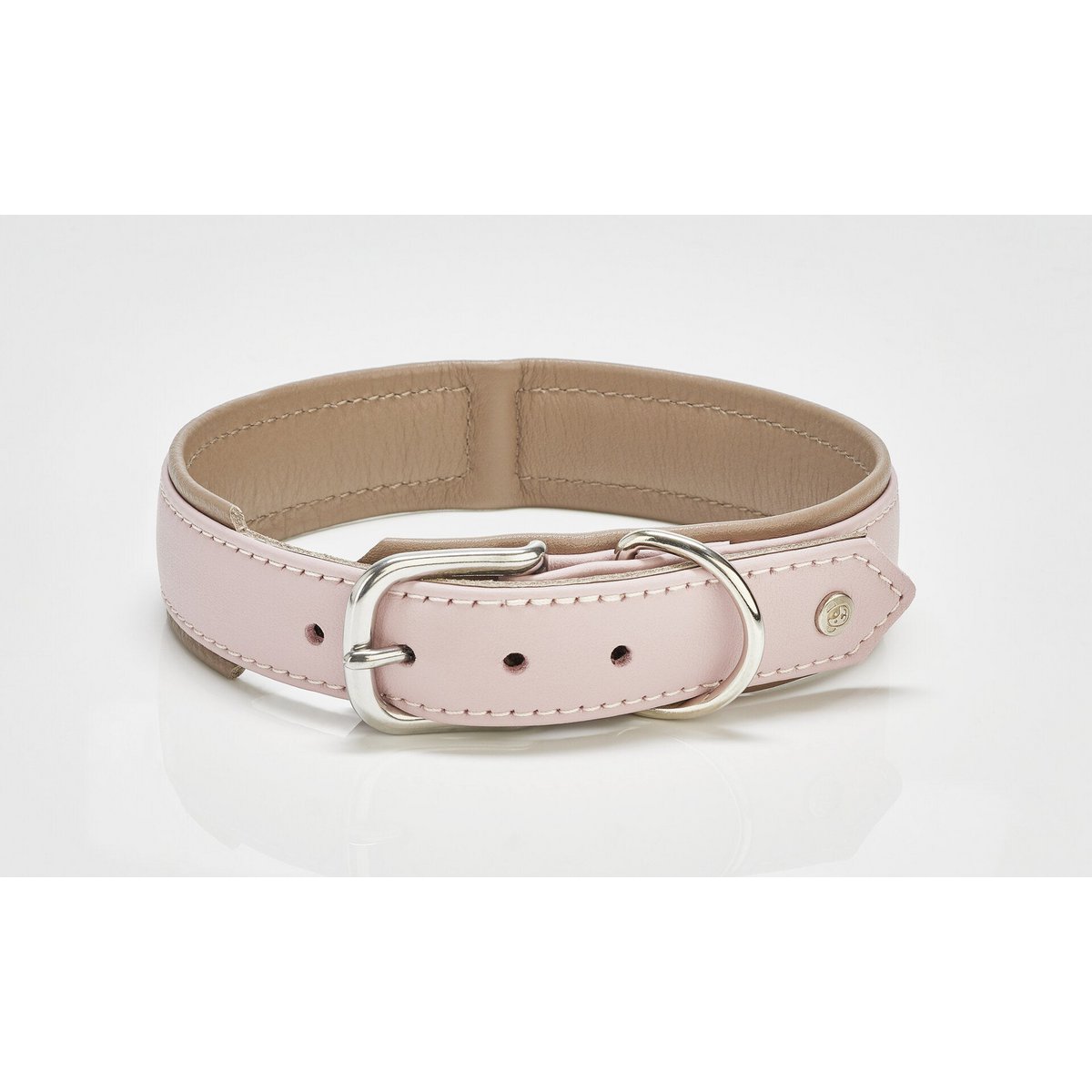 AMICI ROSE - Stilvolles Nappa - Halsband für modebewusste Hundefreunde - Tiny Paws Boutique
