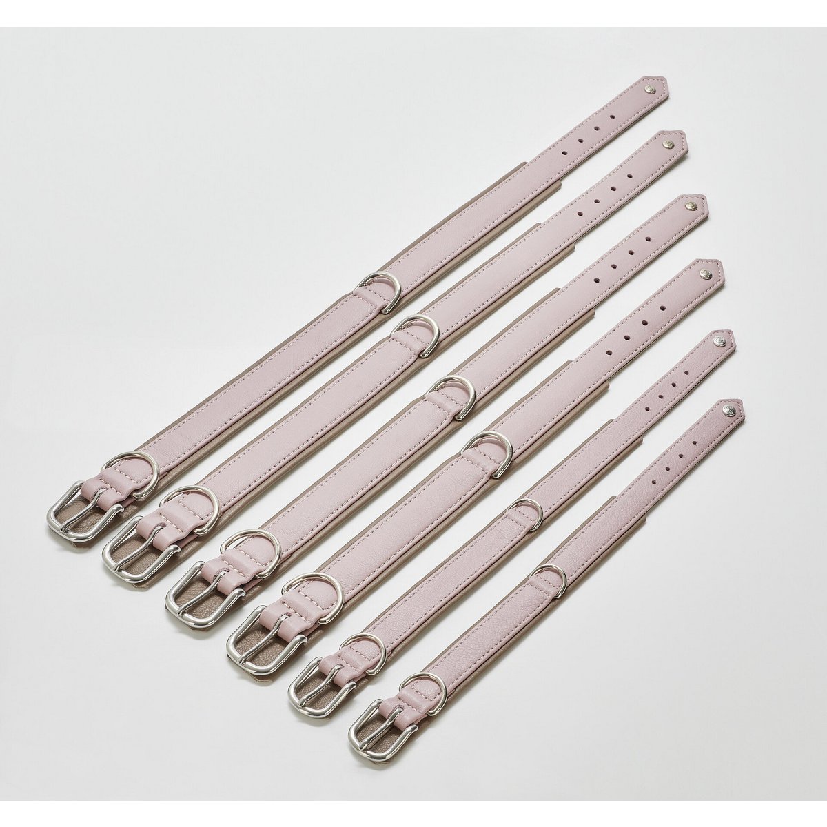 AMICI ROSE - Stilvolles Nappa - Halsband für modebewusste Hundefreunde - Tiny Paws Boutique
