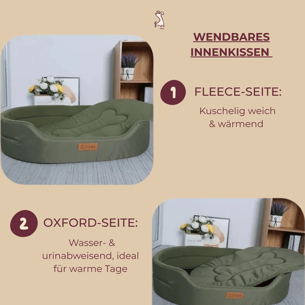 Atmungsaktives Hundebett – Leicht, weich & ideal für jede Jahreszeit - Tiny Paws Boutique