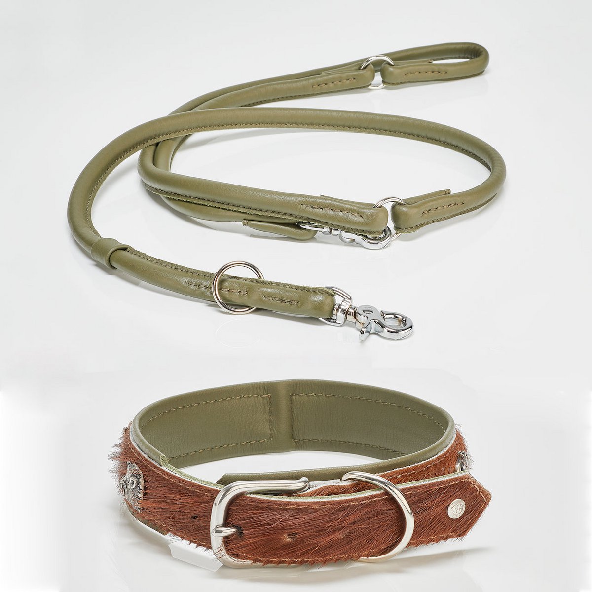 BAVARIA - Exklusives Hundehalsband im aufregenden Material - Mix - Tiny Paws Boutique