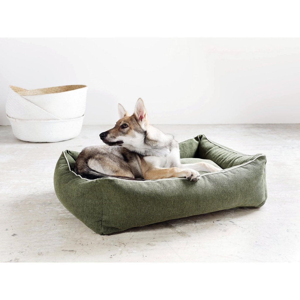 CLASSIC Hundebett - ECO GREEN - Tiny Paws Boutique