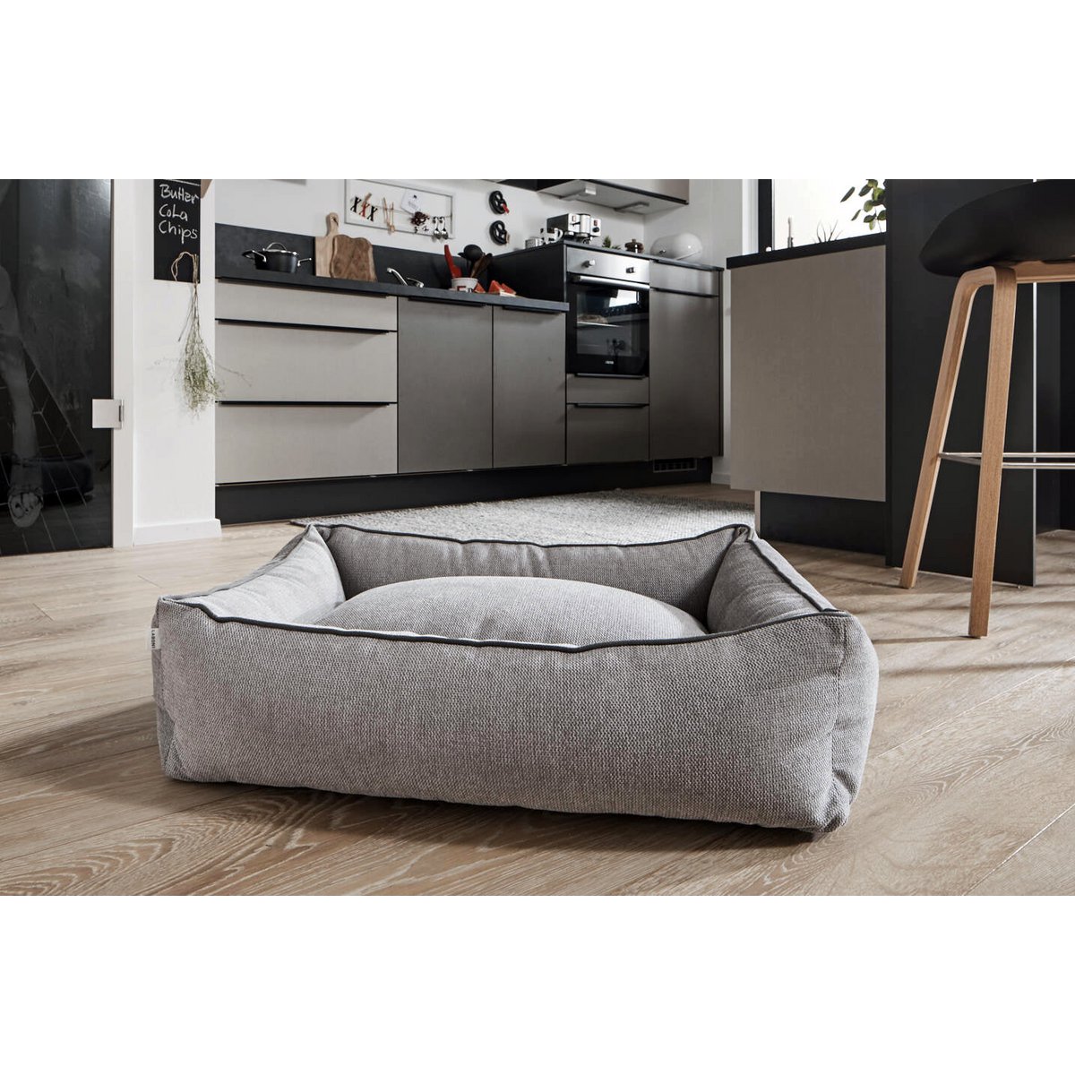 CLASSIC Hundebett - ECO GREY - Tiny Paws Boutique