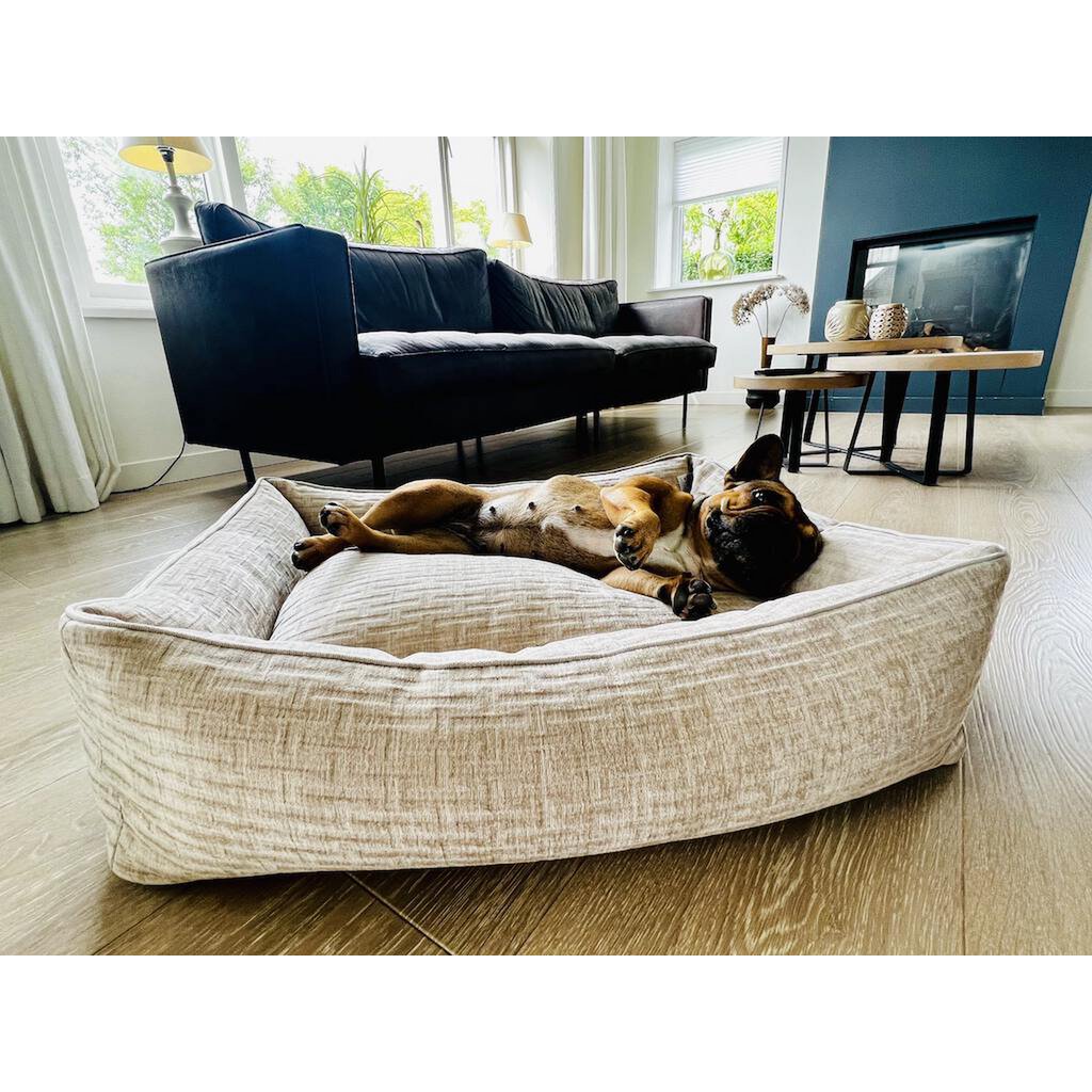CLASSIC Hundebett - NOVA CREME - Tiny Paws Boutique