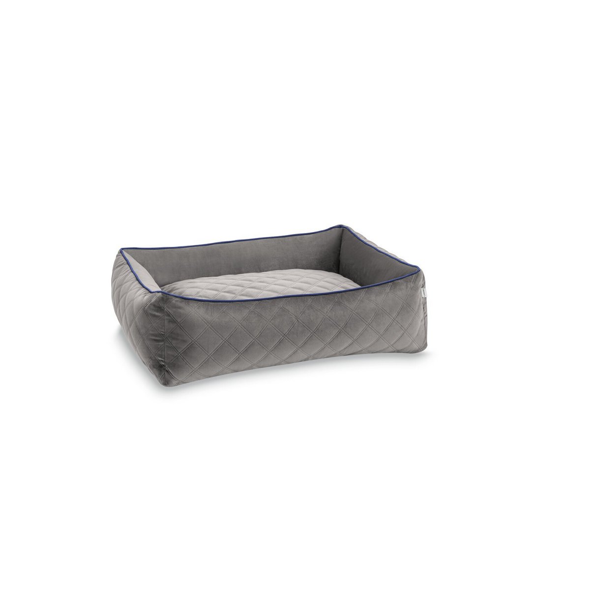 CLASSIC Hundebett - OXFORD GREY - Tiny Paws Boutique