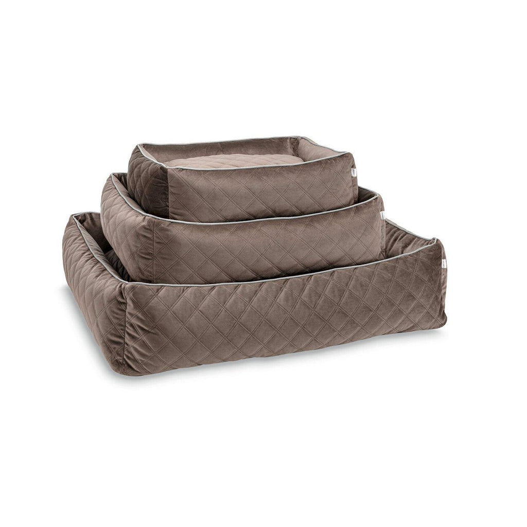 CLASSIC Hundebett - OXFORD STONE - Tiny Paws Boutique
