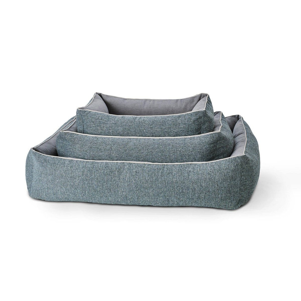 CLASSIC Hundebett - SCALA DENIM - Tiny Paws Boutique