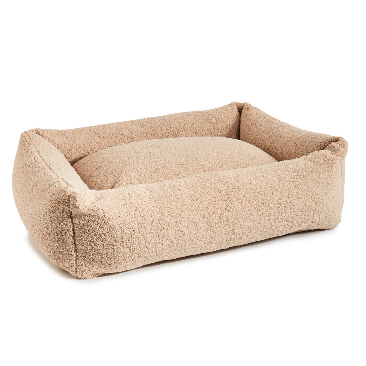CLASSIC Hundebett - TEDDY CREME - Tiny Paws Boutique