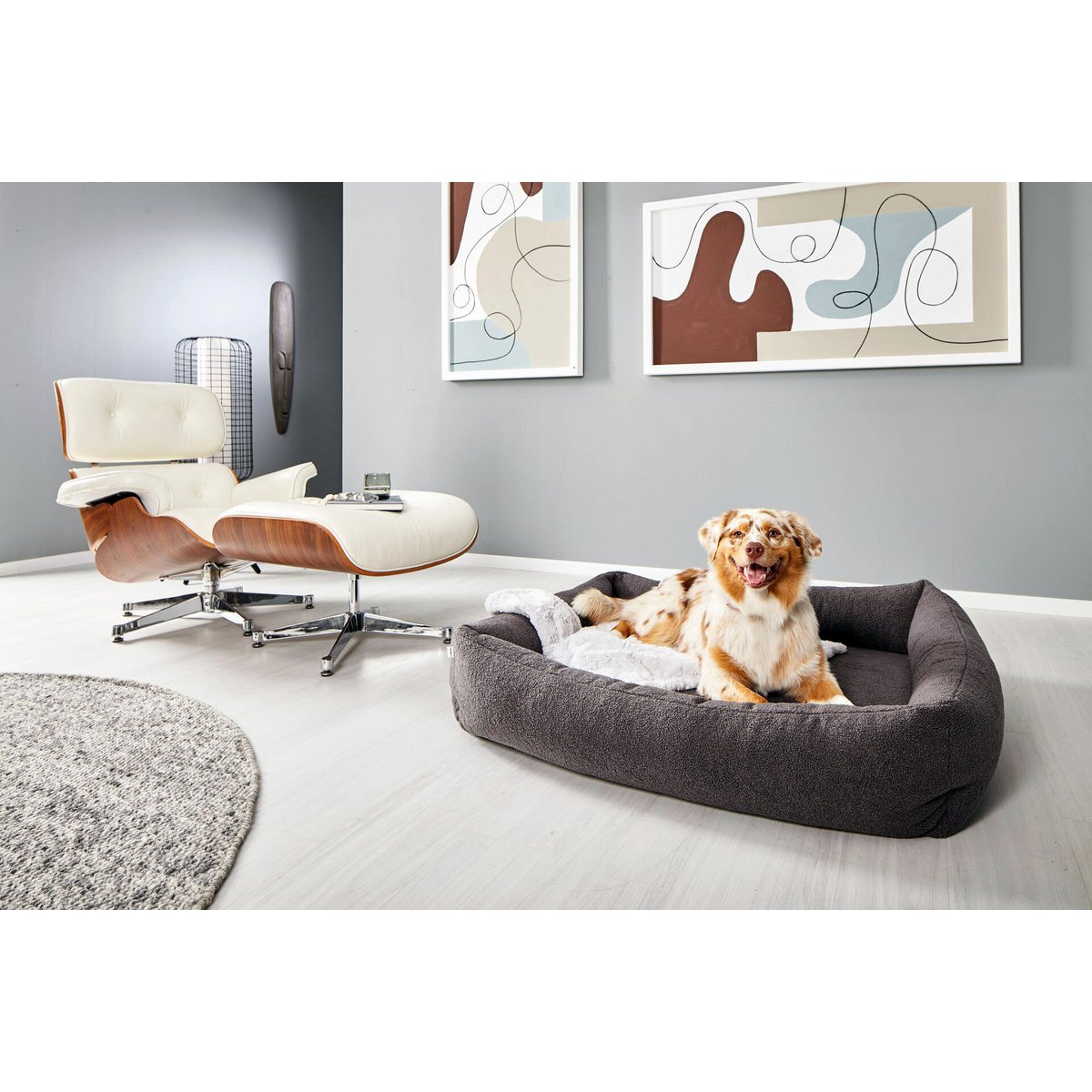 Decke COZY LIGHT GREY - Edle Webpelz - Decke - Tiny Paws Boutique