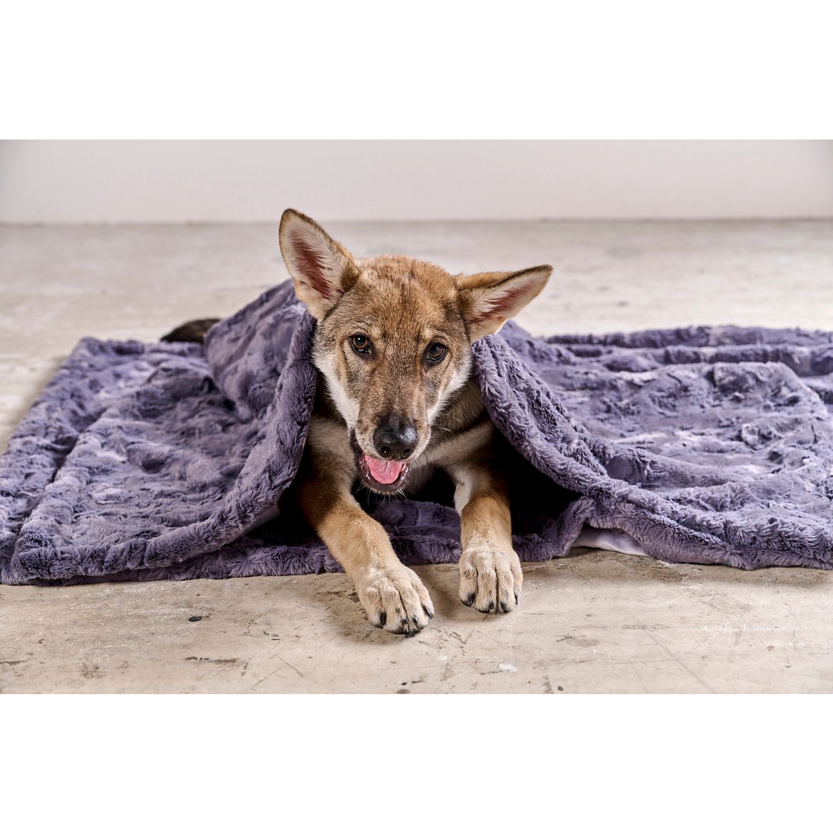 Decke COZY STONE - Edle Webpelz - Decke - Tiny Paws Boutique