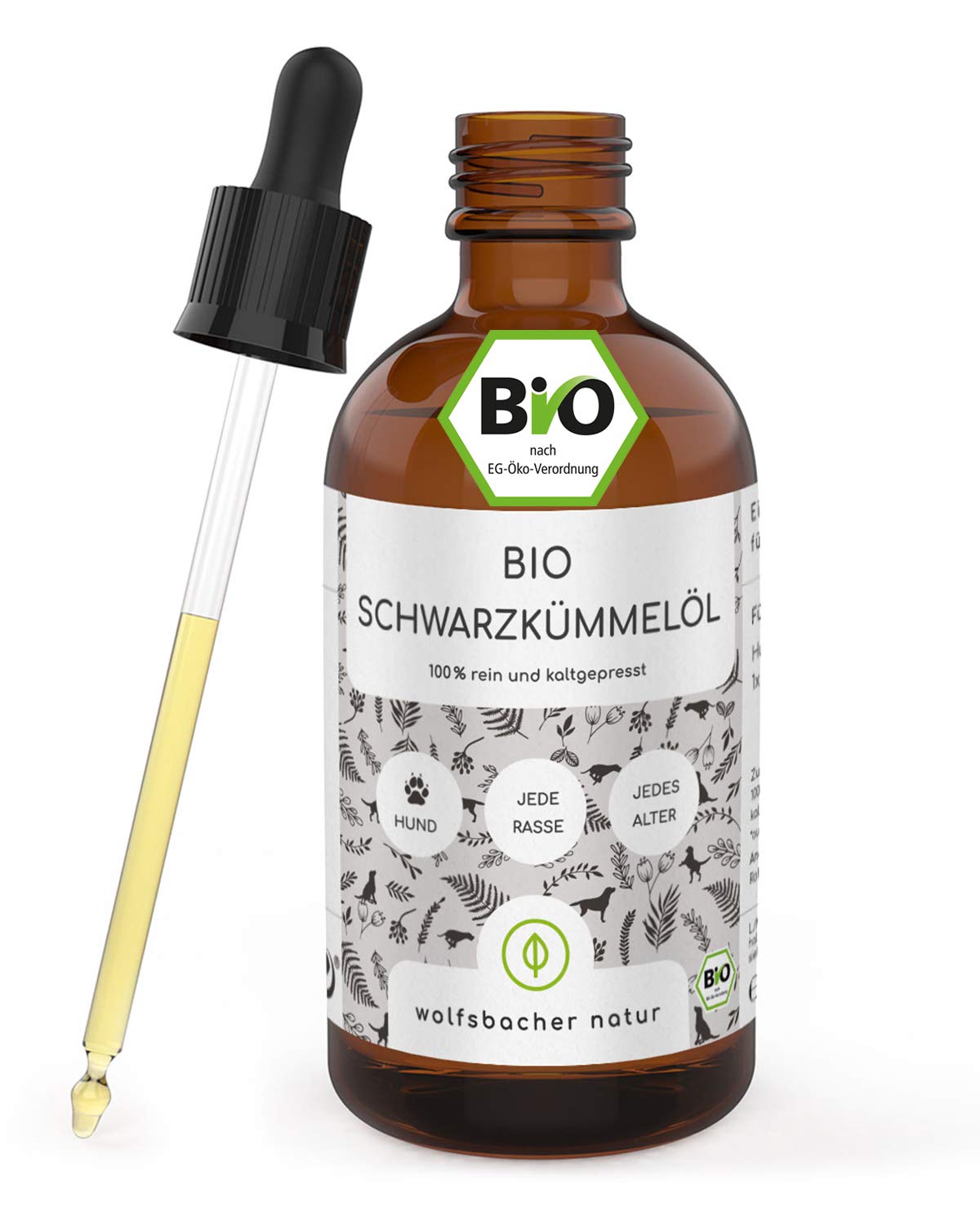 Natürliches Schwarzkümmelöl für Hunde – Zeckenschutz, Hautpflege & Vitalstoffquelle - Tiny Paws Boutique