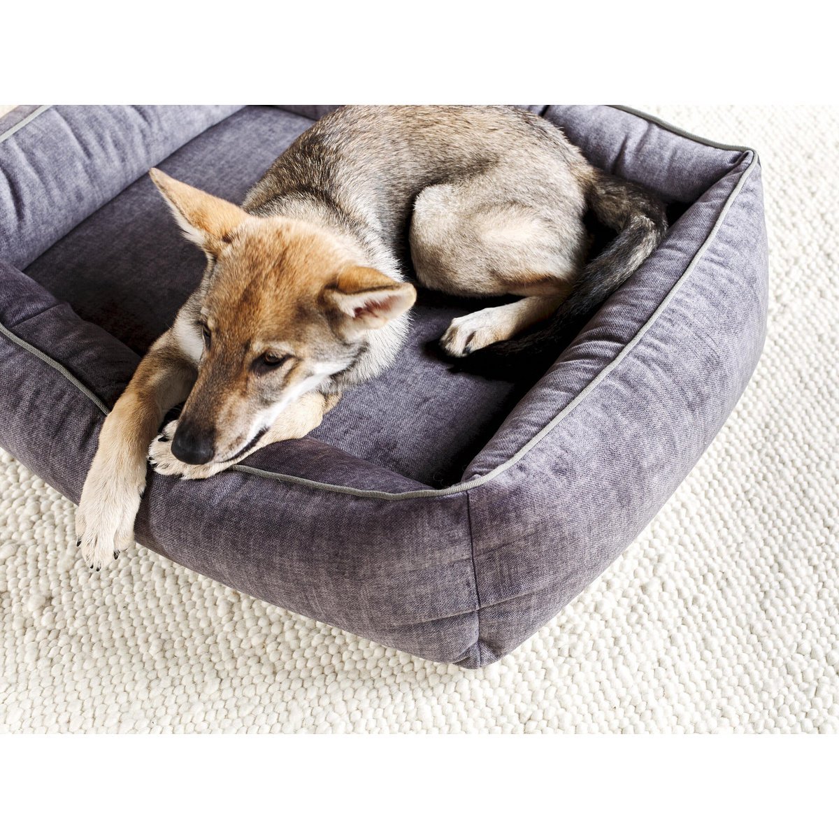 ORTHO Hundebett - GLAM GRAPHITE - Tiny Paws Boutique