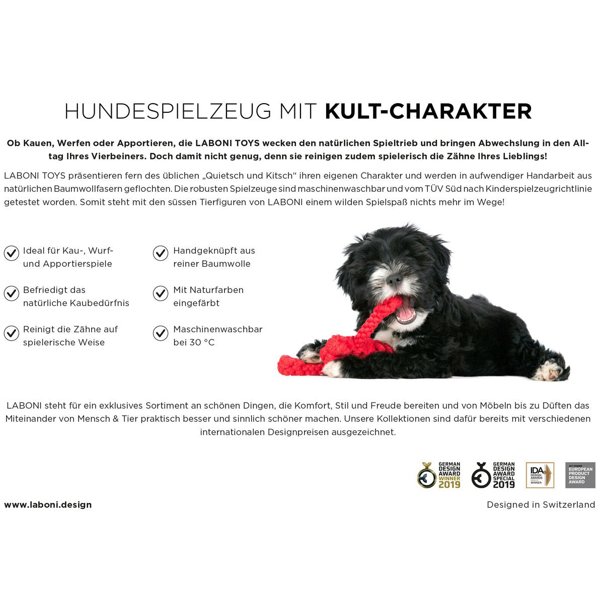 Shawn der Schneemann - Kult - Spielzeug für Hunde - Tiny Paws Boutique