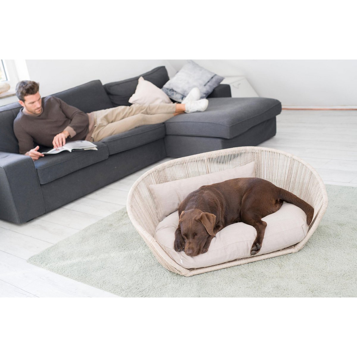 VOGUE - Design - Hundebett SMOOTH - Tiny Paws Boutique