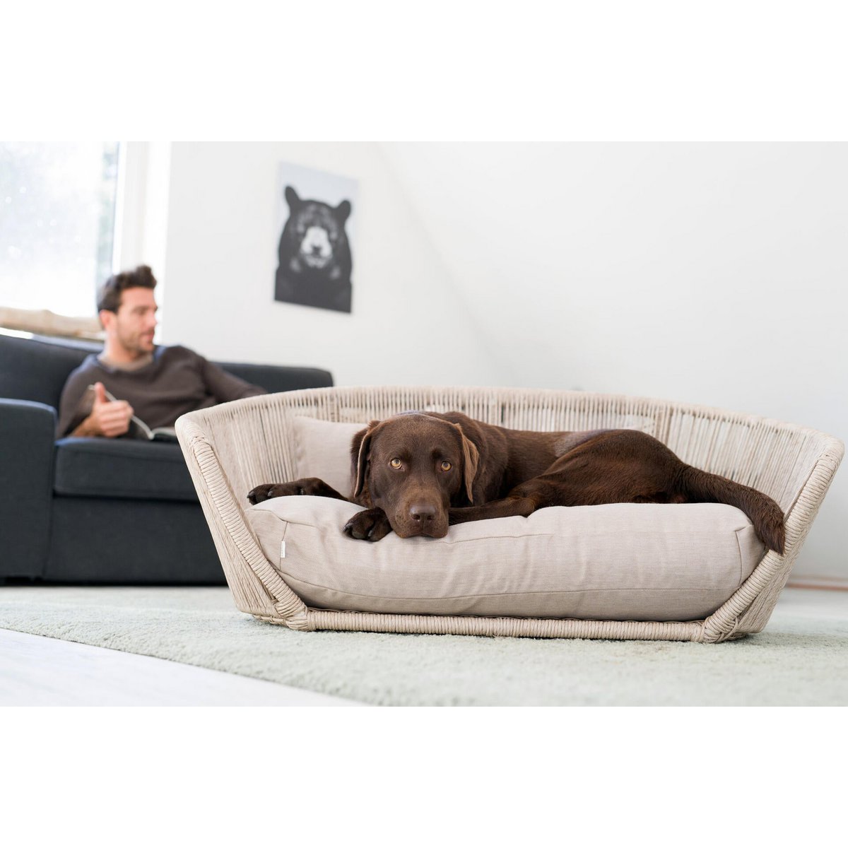 VOGUE - Design - Hundebett SMOOTH - Tiny Paws Boutique