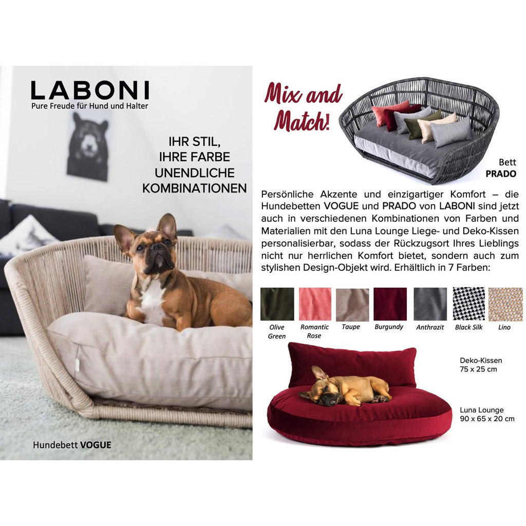 VOGUE - Design - Hundebett SMOOTH - Tiny Paws Boutique